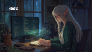 Elfe femme développeuse web