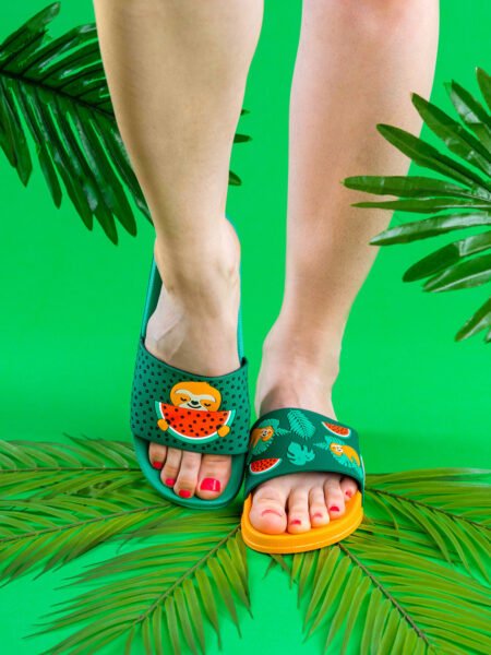 Sandales rigolotes Ambiance de la plage